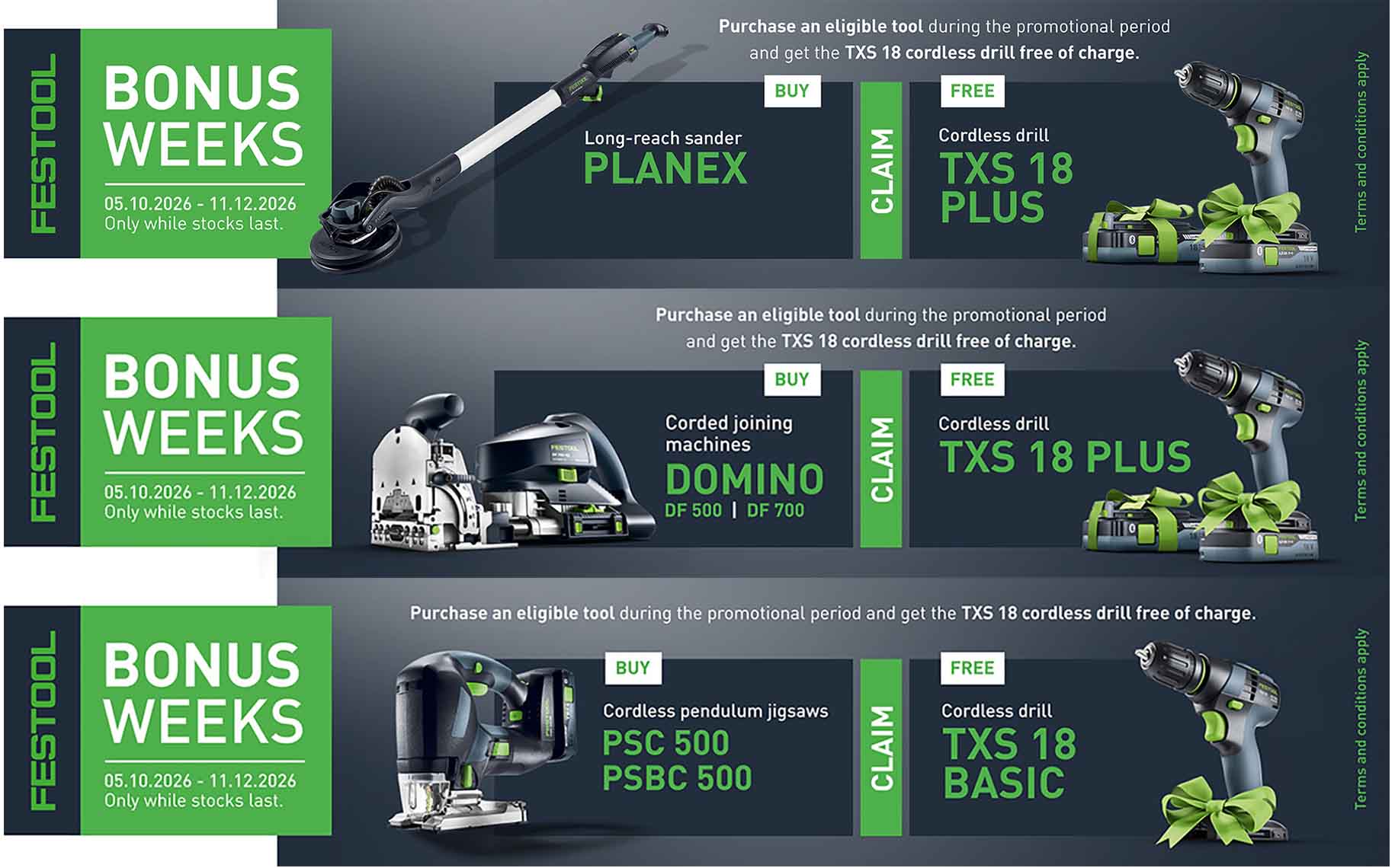 Festool claim a drill